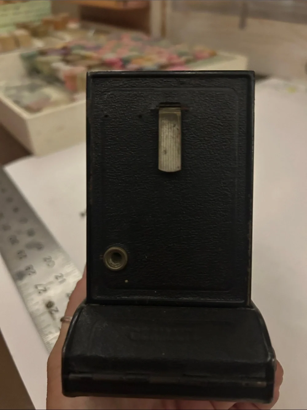 Classic Folding Bellows Camera — Black